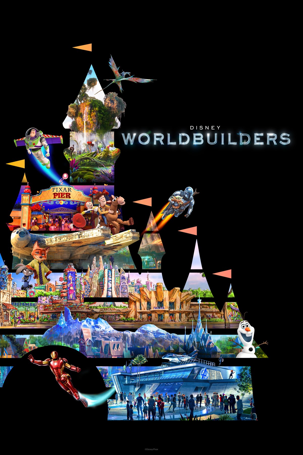 Poster for Disney Worldbuilders