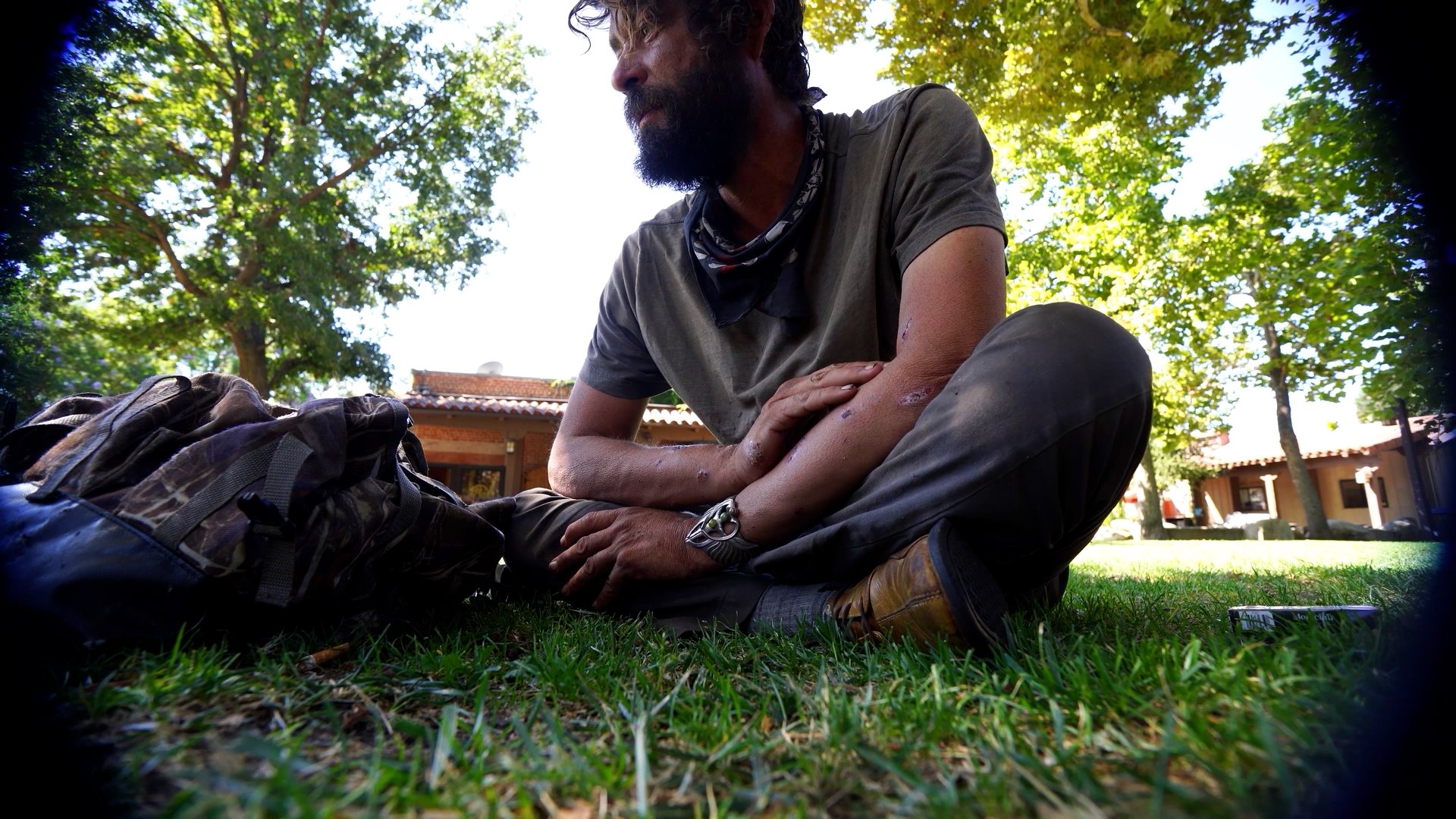 Still from The Trap: Survivalist Stories