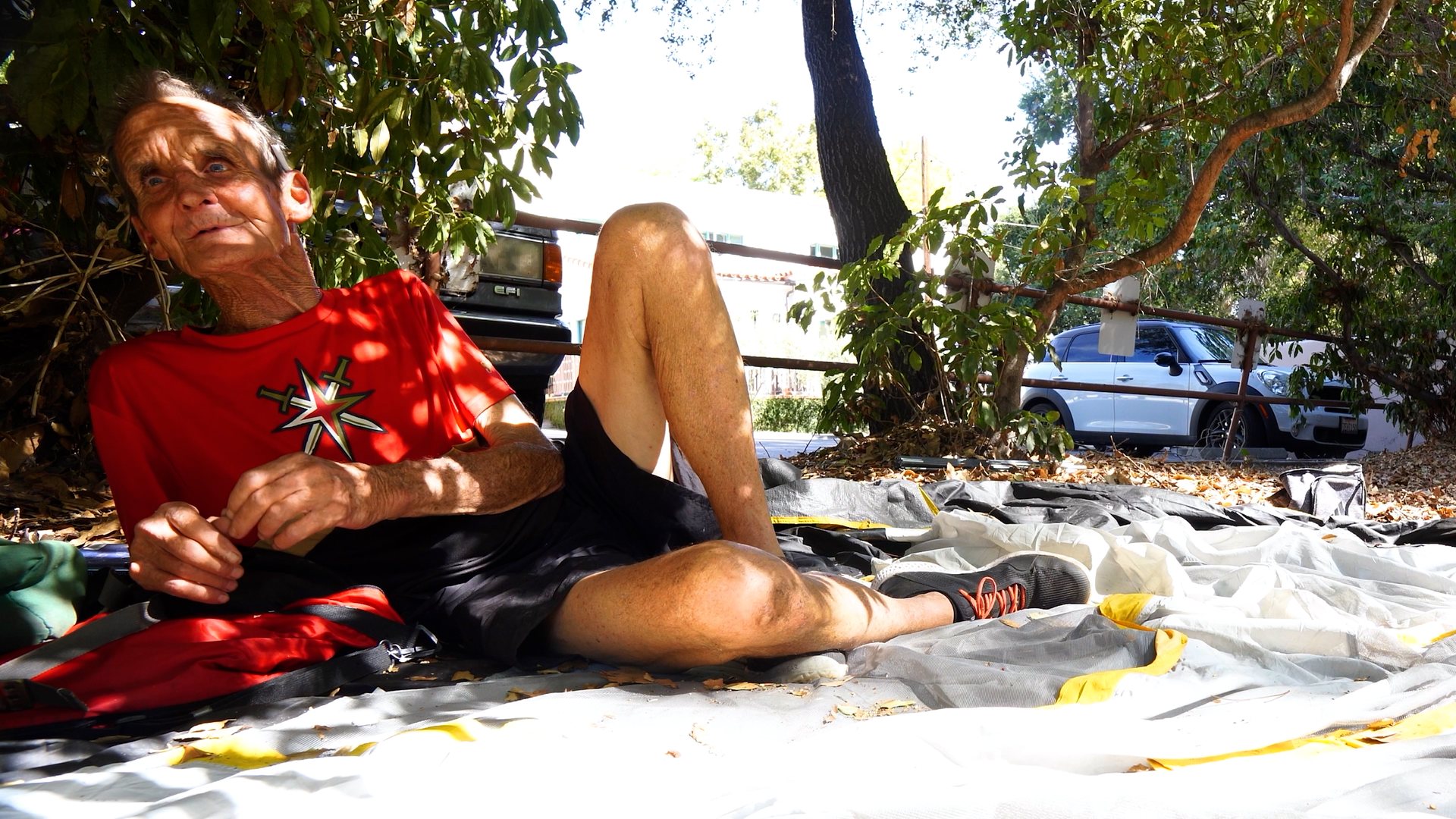 Still from The Trap: Survivalist Stories