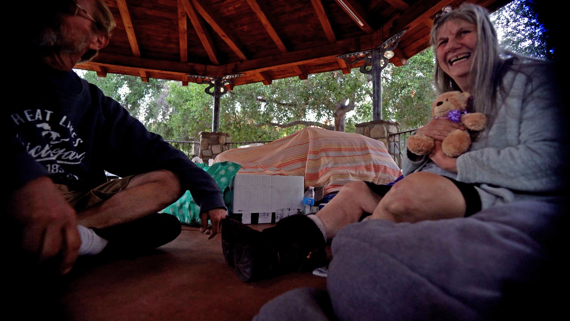 Still from The Trap: Survivalist Stories