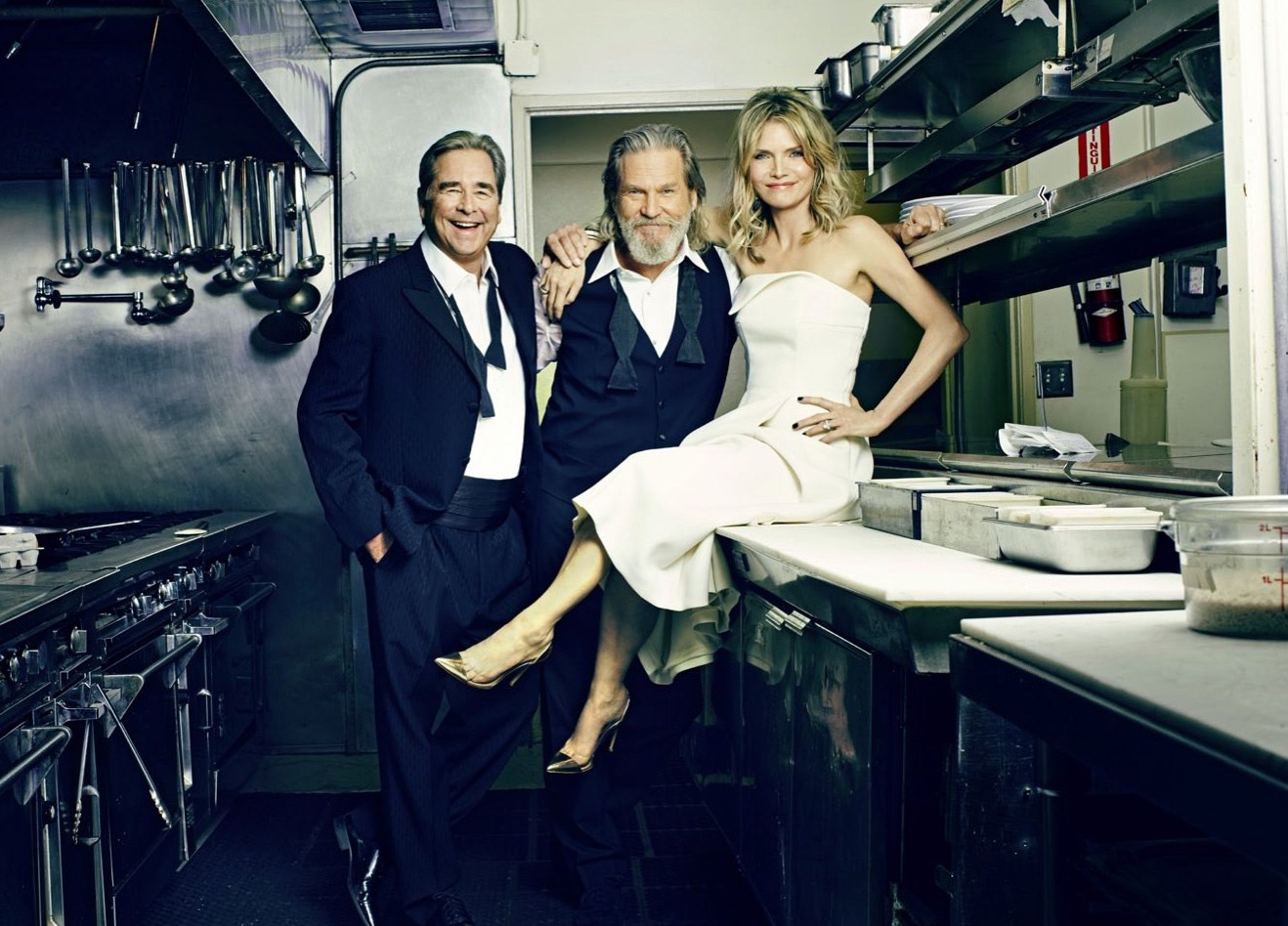 Beau Bridges, Jeff Bridges and Michelle Pfeiffer