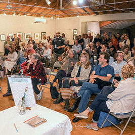 full house in the ojai art center gallery